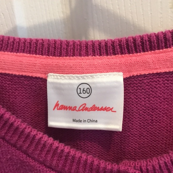 Colorful Purple Hanna Andersson Sweater - Picture 2 of 3